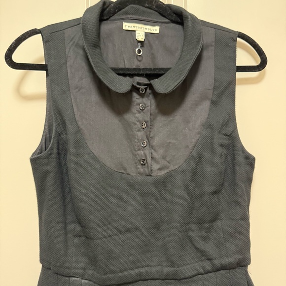 Twenty8Twelve Black Collared Mini Dress - Picture 3 of 7